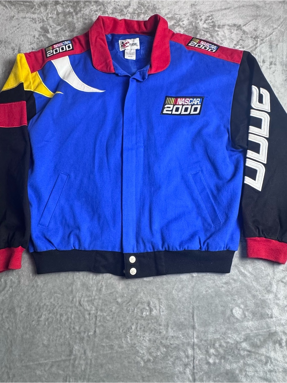 Vintage NASCAR 2000 Blue Racing Jacket
